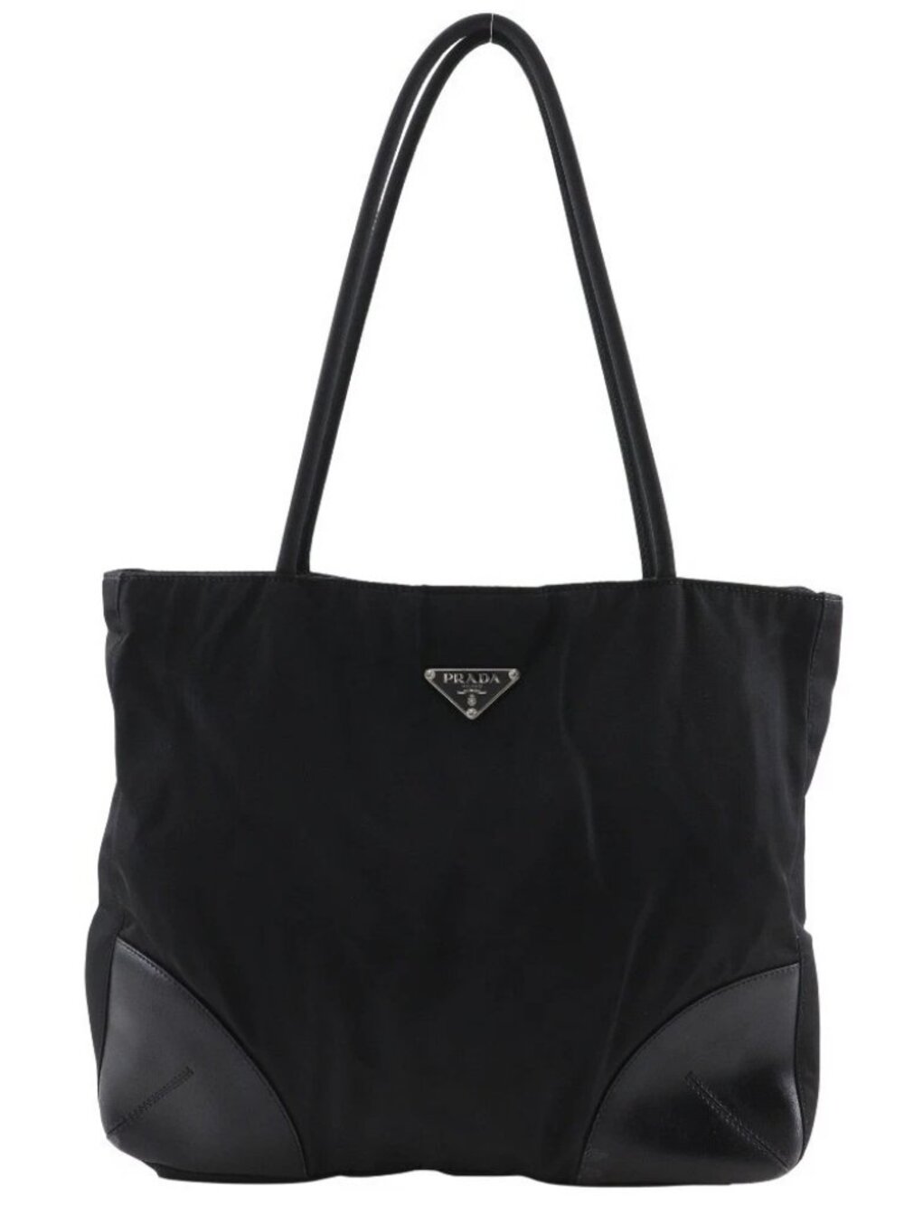PRADA Tote Bag black Nylon Women